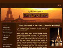 Tablet Screenshot of blackparistour.com